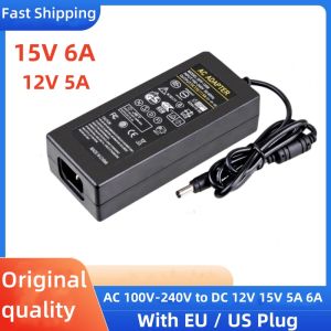 other | AC 100V-240V to DC12V 15V 4A 5A 6A Switch Power Supply Adaptor 15V Charger for IMAX B6 ELectric Tool Laptop LED Trolley Speaker