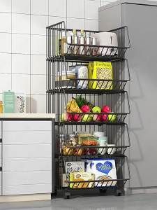 Multi Functional Multi Layer Shelving Unit Trolley