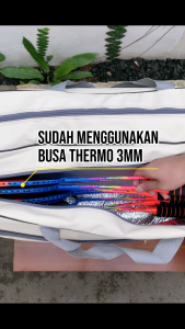 Tas Badminton Original - Thermo 2 Ruangan | Waterproof Besar