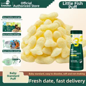 Engnice | Infant Puff Snack Milk Banana Flavor