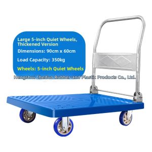 Folding Cargo Cart for Warehouse and Logistics