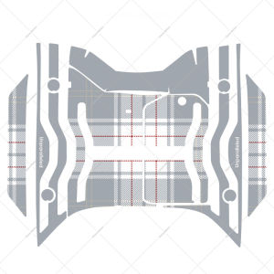 แผ่นรองเท้ากันลื่นหนาสำหรับ Suzuki US125 แผ่นรองเท้ากันลื่นตกแต่งแบบไม่มีรอยต่อ แผ่นรองเท้ากันลื่นแบบไม่ซ้ำกันสำหรับรถจักรยานยนต์