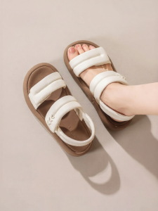Josiny | Summer Thick-Soled Stylish White Womens Shoes