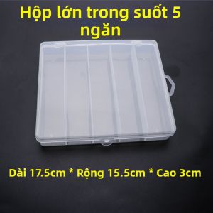 Ewitgo | Hộp Đựng Dụng Cụ Cá Nhân Đa Năng 2 Tầng