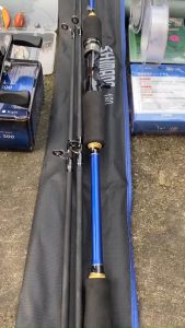 CẦN LUre SHimano 2 NGọn COMBO CẦN KÈM MÁY CÂU ngang  MỒI DÂY CÂU