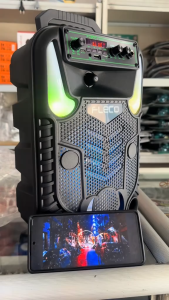 Speaker Bluetooth Full Bass 85 Inch FLECO F-8606C GRATIS (MIC TANPA KABEL+ REMOT + CHARGER USB ) Salon Bluetooth karaoke dynamic Speaker bluetooth full bass subwoofer 85" Inch | Speaker Bluetooth Karaoke Wireless - TC