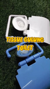 Tempat Tisu Gulung Kamar Mandi WC Toilet Roll Tissue Vacuum Dinding