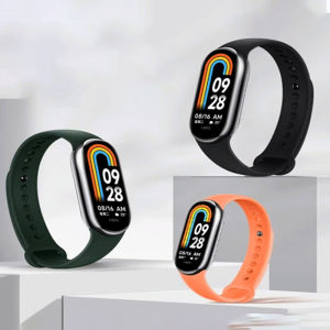สำหรับ Xiaomi Band 9 สายซิลิโคนอ่อนนุ่มพร้อมขั้วต่อโลหะ สายรัดข้อมือทดแทนผู้หญิงผู้ชาย Xiaomi นาฬิกาอัจฉริยะ Mi Band 8 สายกีฬา