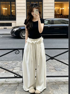 LIRUSHAN | Summer Stylish T-Shirts & Wide Leg Pants Set