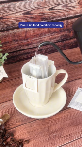 PureJoy EO Drip Bag Coffee│Arabica with Lemon (8Pcs/Box)