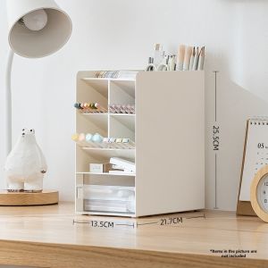 HUIYANGXU | 3-in-1 Tilted Multi-function Desk Organizer