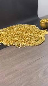 10/100pcs Simulation Mini Gold Bars Gold Ingots Wealth Prosperity Decorations Metal Decorations for Office Home Attract Wealth