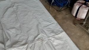 ผ้าใบถุงลมนิรภัย  F 71  ขนาดสินค้า 5X8.5 | 5X7.5 | 5X6.5 | 5X5.5 ใช้คลุมรถบรรทุกขนส่งสินค้ากันน้ำได้ 100 % ทนแดดทนฝนทนแรงลมสูง