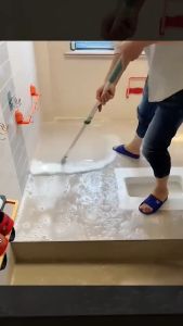 [ไม้ปาดน้ำ รีดน้ำพื้น] สำหรับกวาดน้ำและฝุ่น ปรับหมุนได้ 180° ล้างทำความสะอาดได้ง่าย อเนกประสงค์ เเข็งเเรง ทนทาน KT267 จัดส่งภายใน48ชม.