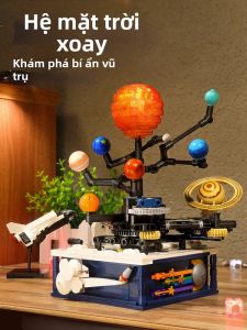 YIXINGMING | Bộ Xây Dựng Hệ Mặt Trời Đồ Chơi Giáo Dục Khoa Học
