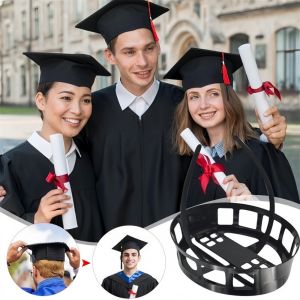 Graduation Cap Holder Hair Clip Internal Support Shaping Auxiliary Cap Bracket for Interior Decoration Bachelors Doctoral Caps