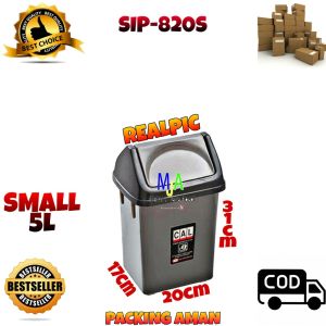 ( BISA COD ) PROMO Tong Sampah / Tempat Sampah Segi 5L/10L/15L/ 20L / Tutup Goyang / Shinpo CLASSY 820S/820M/820L/820XL / Kotak Sampah / Dust Bin