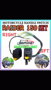 domino SET MOTORCYCLE HANDLE SWITCH FOR Suzuki Raider 150 /R-150/Raider J LEFT AND RIGHT