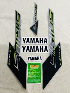 Bộ tem decal dán xe máy Yamaha Sirius đời 2022 THẮNG ĐÙM màu xanh dạ quang zin thái siêu đẹp