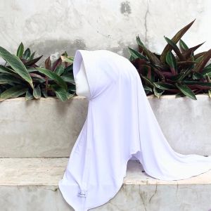 Kenan - Bergo Daily Lana Hijab Instan Bahan Jersey  / Hijab Kenan Size L