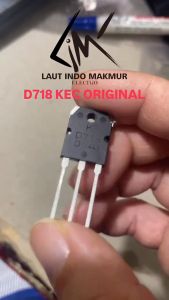 30 BUAH D718 KEC ORIGINAL NPN POWER AMPLIFIER KOREA ELECTRONIC 2SD718 D 718