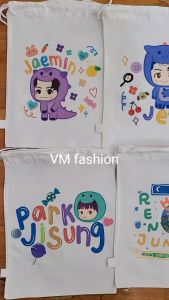 Tas Serut Kanvas KPOP Dream X Sannriioo / Totebag Kanvas