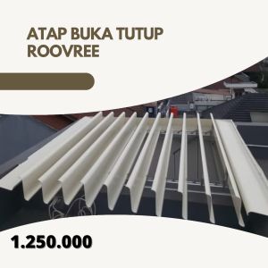 atap buka tutup alumunium