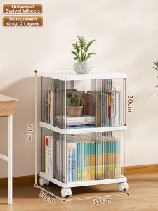XINGYOU | 360 Degree Rotating Bookshelf For Childrens Picture Books Moving and Wall-leaning