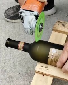 Paket Komplit Dudukan Gerinda dan Mata Gerinda Potong Kaca