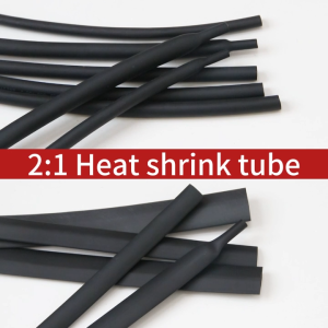 PROMO Heat Shrinkable Tube  Black – For Electrical & Cable Insulation | Per Roll Heavy Duty