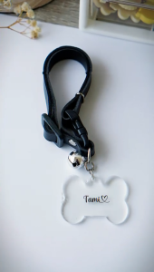 Kalung Kucing Custom Nama – Bisa Request Tulis Alamat + No HP!