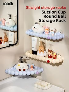 noooth | Suction Cup Bathroom Corner Shelf