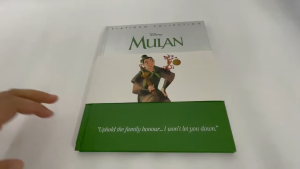 Disney Mulan Story Book for Kids Platinum Collection Gift Edition Hardcover