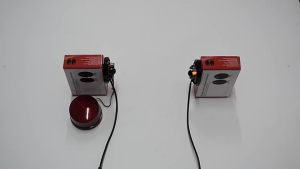 CHUANGCHAO DC12V Infrared Photocell Beam Sensor Automatic Gate Door Garage Shutter Barrier Detector for Door Window Burglar Alarm System Sliding Gate Opener Accessory 24V 1 Pair(Tra-nsmitter and Receiver)