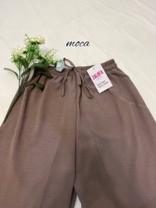 Bawahan Celana Kulot Highwaish Muslim bahan CrinkleAirflow Tali serut Terbaru by Ardajayabatik