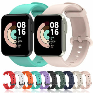 Soft Silicone Straps For Xiaomi Mi Watch Lite Poco Watch Strap Accessories For Redmi Watch 2 Lite Replacement Bracelet Straps