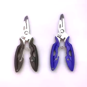 Seawave Stainless Steel Micro Split Ring Plier Braid Fishing Gear Scissor Fishing Pliers