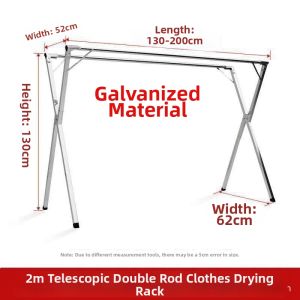 Foldable Outdoor Indoor Clothes Drying Rack