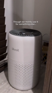 Levoit Core Mini Air Purifier | Aromatherapy Features | H13 True HEPA | Desktop Compact Size | Low Noise 25dB