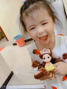 Princess Dolls 12pcs Toys Set for Kids Girls 2-6 Years Old