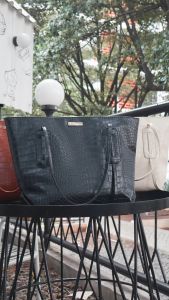 SHANGNCO Tas Totebag Wanita Kekinian Shoulder Bag Croco Terbaru Original Nona Bag