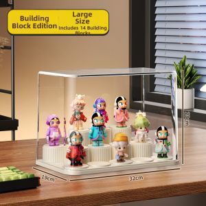 MMZECE | Transparent Dustproof Acrylic Organizer Display Shelf