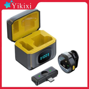 ไมโครโฟนไร้สายแบบหนีบปกเสื้อ J6 สำหรับไลฟ์สด สัมภาษณ์ พกพาสะดวก ลดเสียงรบกวน บันทึกเสียงและวิดีโอ ใช้กับ Tiktok ไลฟ์สด และโทรศัพท์