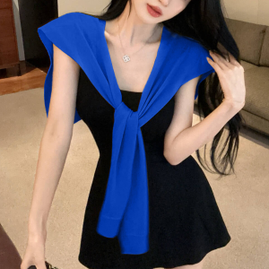 GUZILIAN | Elegant and Slimming Two-piece Dress Knit