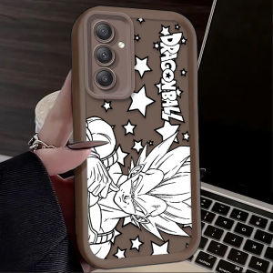 Bandai | Ốp Lưng Silicon Dragon Ball Son Goku Vegeta Cho Samsung Galaxy A Series - Vỏ Mờ Nhẹ Chống Sốc Chống Trầy Xước
