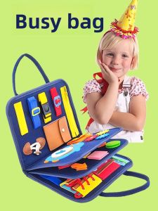 LOOM LUXE | Montessori Baby Educational Busy Book 0-1 Years