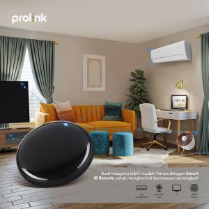 Prolink WiFi Smart Universal IR Remote Controller: Mengontrol AC, Fan, TV Samsung & LG Jarak Jauh