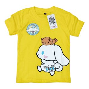 Atasan baju kaos anak perempuan cinnamoroll kuromi usia 1-10tahun