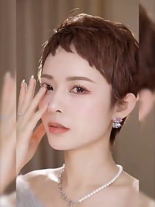 วิกผมแบบเต็มรูปแบบสำหรับผู้หญิง100% เส้นผมมนุษย์วิกมีผิวสัมผัสขนฟูแบบไม่เรียบสำหรับสุนัขกัด