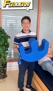 Multifunctional Elderly Turnover Device Disability Aids Leg Turn Over Pad U Pillow for Patients Caring Detachable Help Turn Over